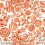 LAA044 Chinoiserie pumpkin floral