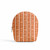 LAA055 Pumpkin lane plaid ribbon stripe dk orange