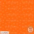 LAA047 Dots pumpkin orange tonal