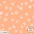 LAA053 Light orange floral