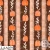 LAA059 Pumpkin lane stripe brown