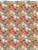 Retail Sheet -CR1452 Briar and Pine Chicken Floral Green on Smooth Vinyl   (Small Scale)