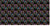 Retail Mini Roll - TIID061 Rainbow batz Black Smooth Vinyl (Medium Scale) 11.5" x 23"