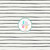 CR447 Pin Stripe Black and Cream