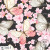 WT015 Butterflies Blossoms Black