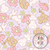 MB296 easter bunny pattern floral