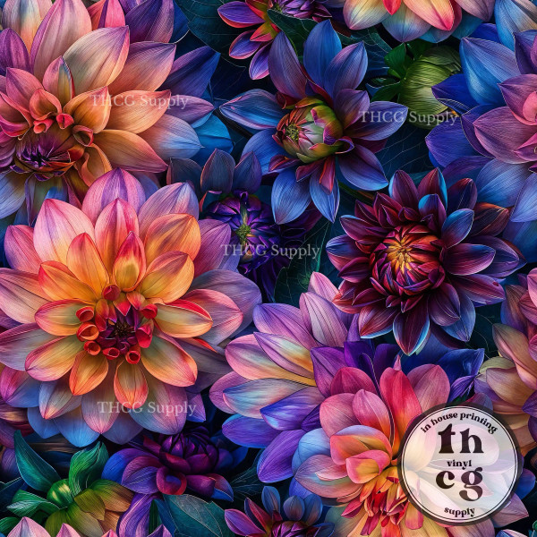 PPD419 3D peonies