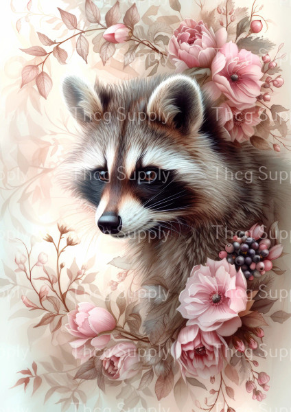 Journal Panel - J412 Raccoons