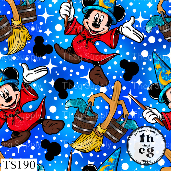 TS190 Wizard Mouse Blue