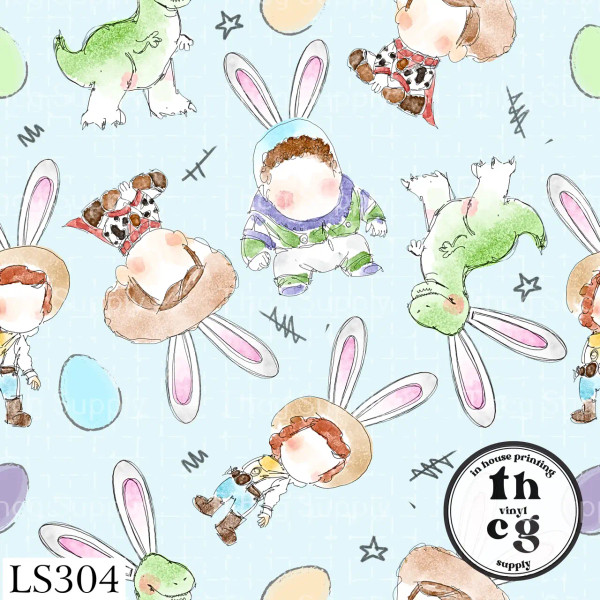 LS304 Easter To Sketch Purple