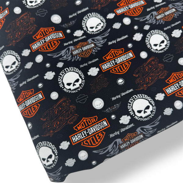 JCD060 H n D Black Waterproof Cotton Canvas