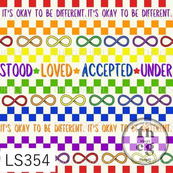LS354 It’s okay to be different light