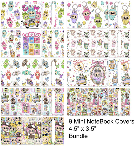 Cut and Sew - Mini Notebook - Labubu Bundle