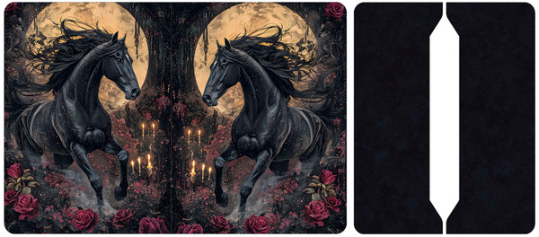 Cut and Sew - Mini Notebook Cover  -  J815  Dark Horse Cut and Sew - Mini Notebook Cover  -  J815  Dark Horse