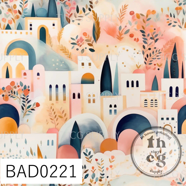 BAD021 Bohemian village