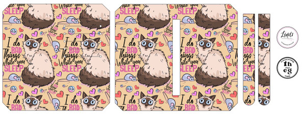 Cut and Sew - Purse Pal THCG1222 I do bad things