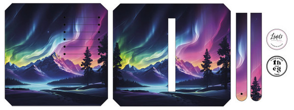 Cut and Sew Retail -  Northern Lights Smooth Vinyl