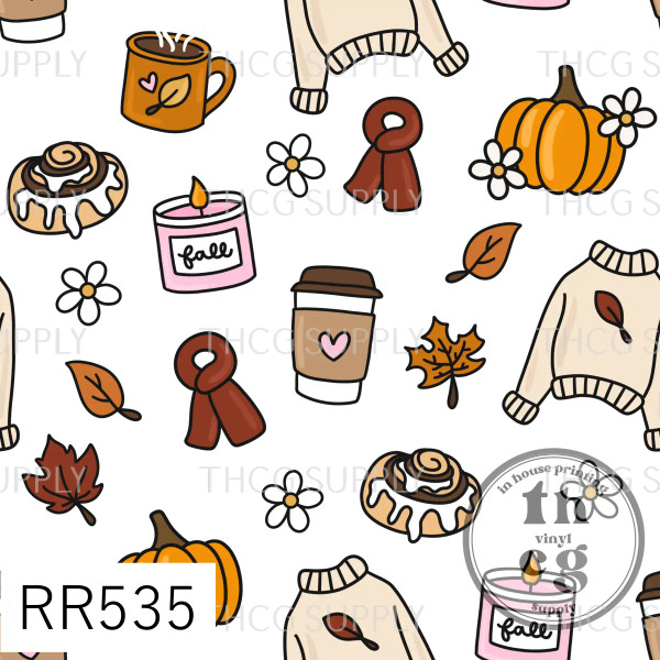 RR535 Cozy Girl White