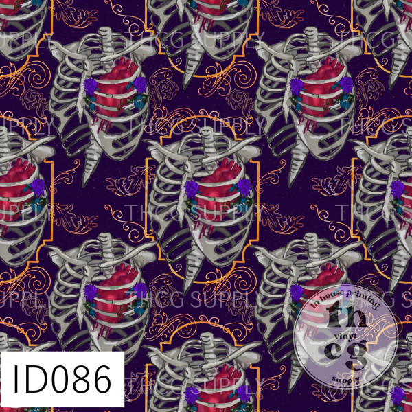 ID086 Floral Cage