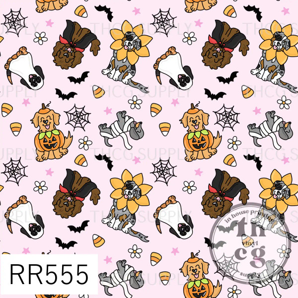 RR555 Spooky Pups.Purple