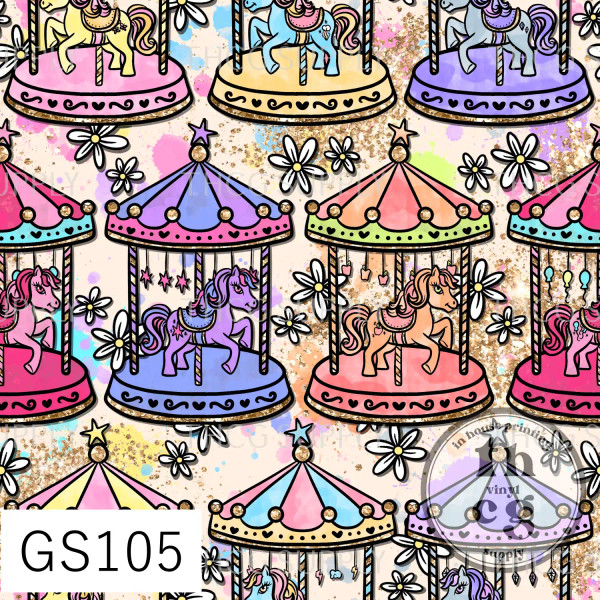 GS105 MLP daisy Carousel