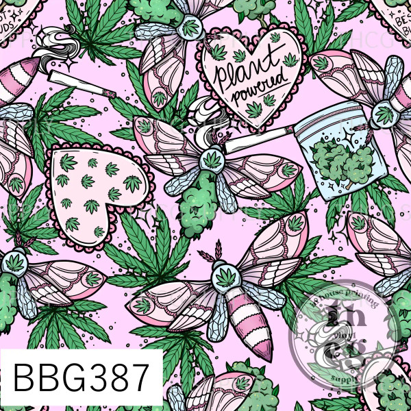 BBG387 Pink Puff