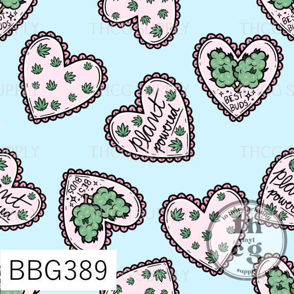 BBG389 Plant Power Blue Cord