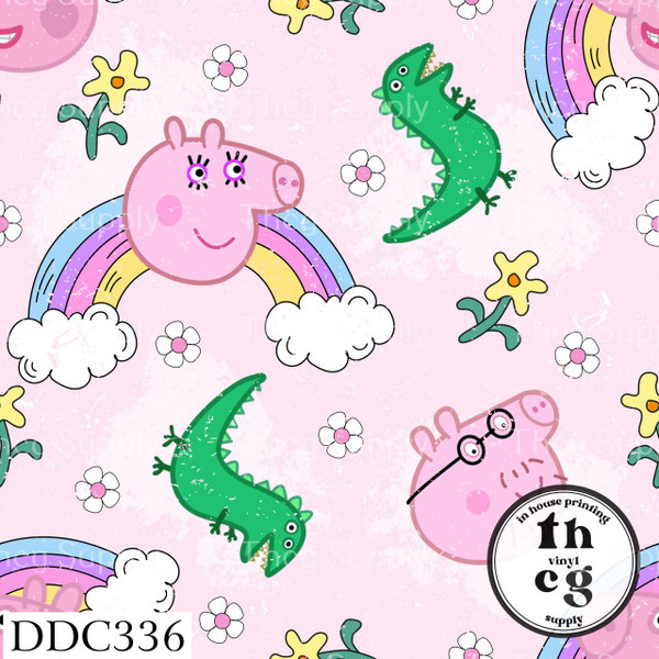 Mini Roll Retail - DDC336 PIPA pink Litchi Vinyl (Small Scale)