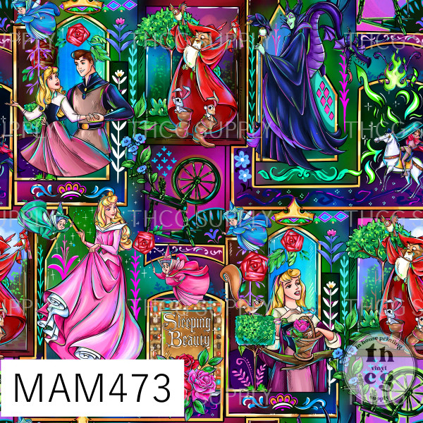 MAM473 Sleepy Princess Rainbow Beauty 2 cosmic