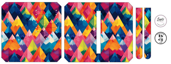 Cut and Sew - Purse Pal thcg1246 358 Geometric