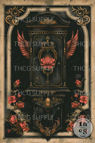 Journal Panel - J785 Rose Chest