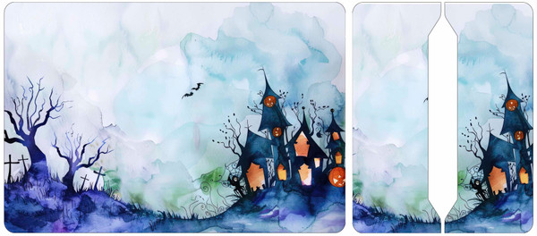 Cut and Sew - Mini Notebook Cover Halloween 20