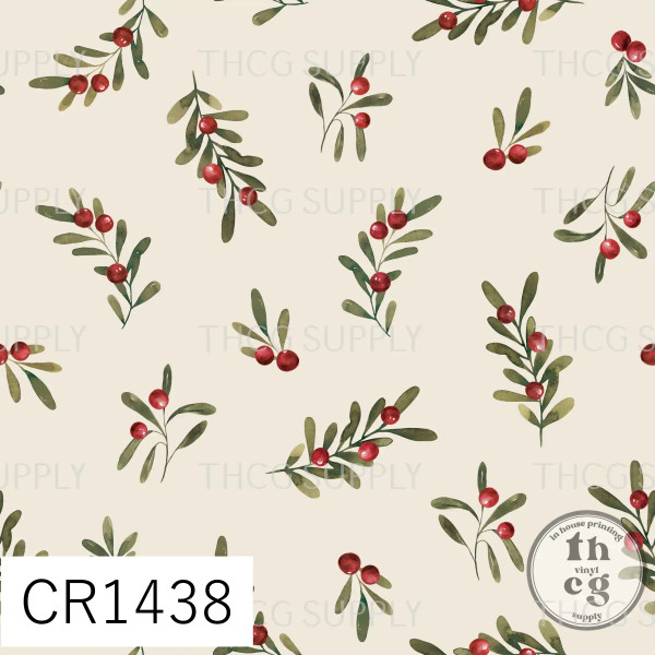 CR438 Briar and Pine Winterberry Holly Cream