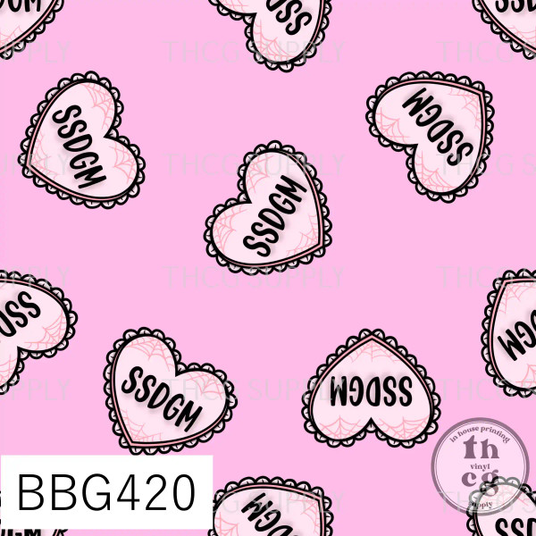 BBG420 SSDGM CORD PINK