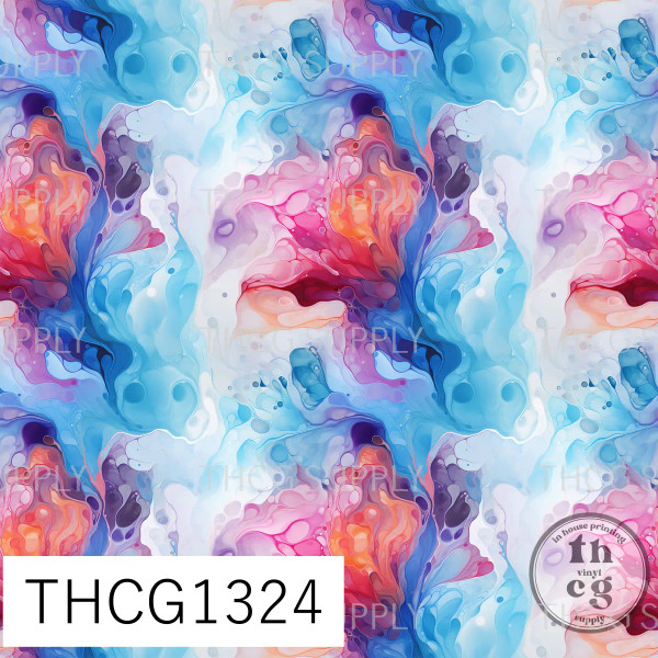 THCG1324 Blue Tones WaterColor 4 THCG1324 Blue Tones WaterColor 4