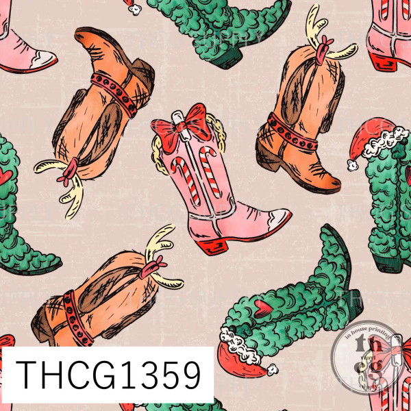 THCG1359 Christmas Boots