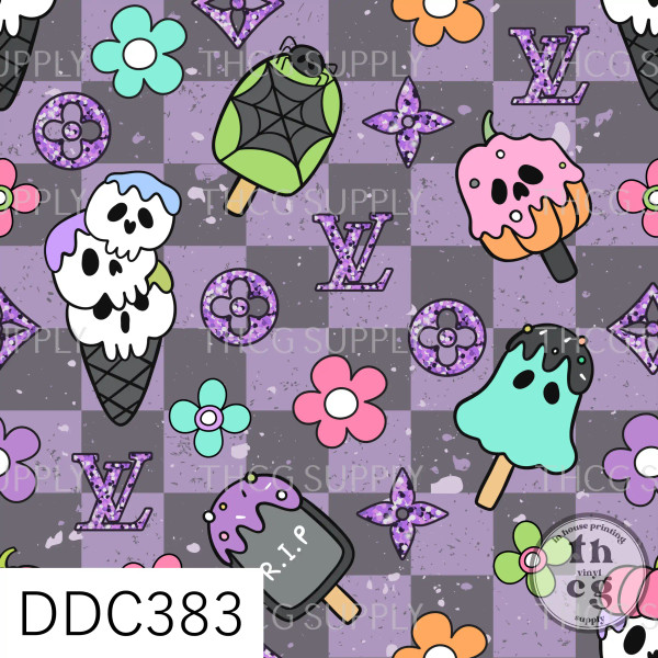 DDC383 Spooky Vee Purple