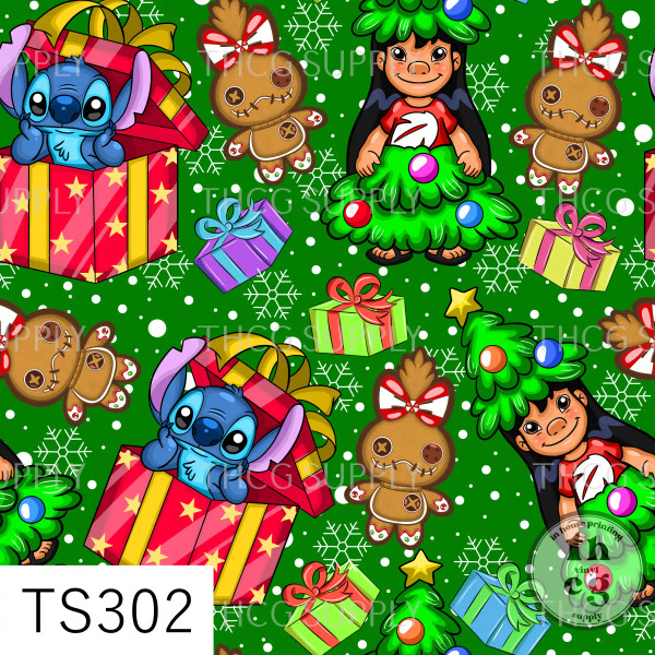TS302 Alien Gift Green