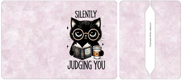 Cut and Sew - Mini Notebook Silently  judging