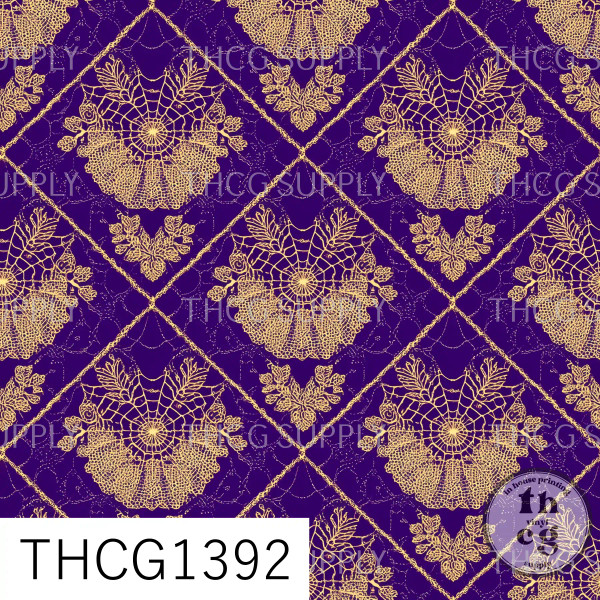 THCG1392 Goth Web Purple