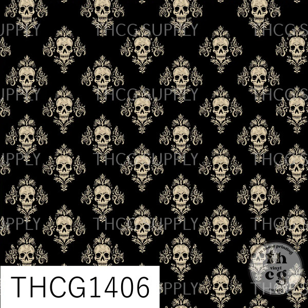 THCG1406 Goth Skull THCG1406 Goth Skull