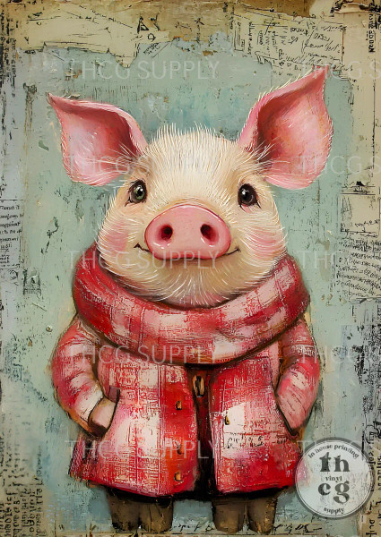 Journal Panel - J872 Little Pig Journal Panel - J872 Little Pig