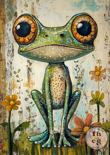 Journal Panel - J881 Frog Journal Panel - J881 Frog