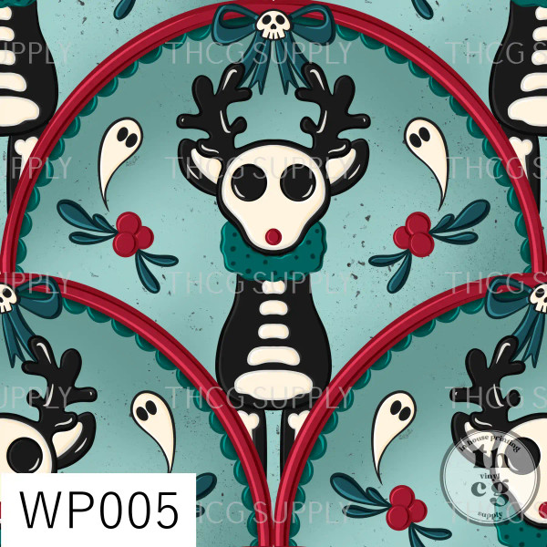 WPD005 Skellie Reindeer - Holly Haunt