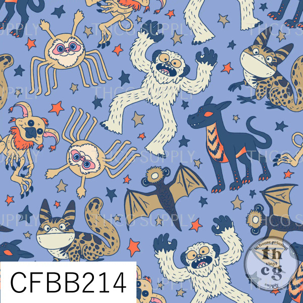 CFBB214 Mystical Creatures Blue