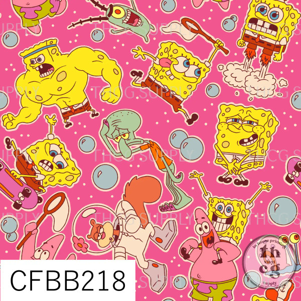 CFBB218 Sponge Pink