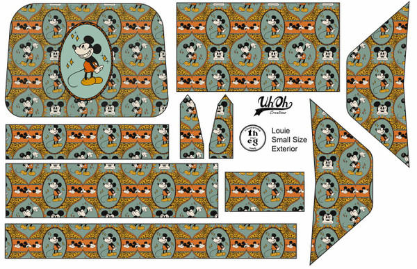 Cut and Sew - Louie Template CFBB253 Old Mick