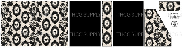 Cut and Sew - Moondance Template JR Legal THCG1395 Goth Skull