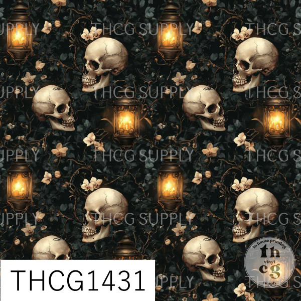 THCG1431 Skulls and Lanterns THCG1431 Skulls and Lanterns