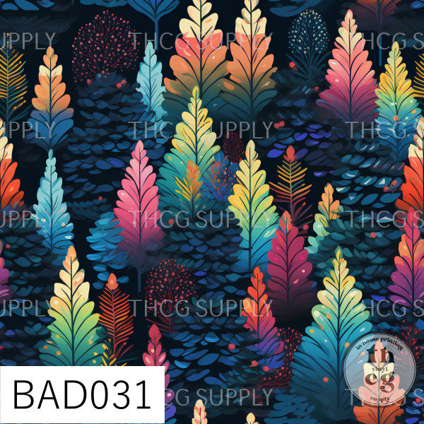 BAD031 Christmas trees